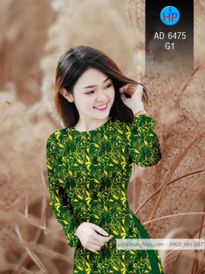 1586508889 82 Vai ao dai Hoa van deu thiet ke 2020 AD