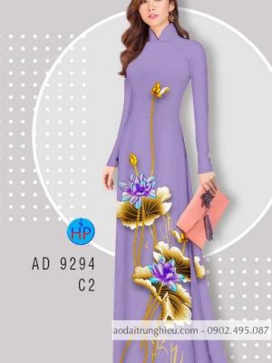 1586509424 841 Vai ao dai Hoa Sen thiet ke 2020 AD 9294