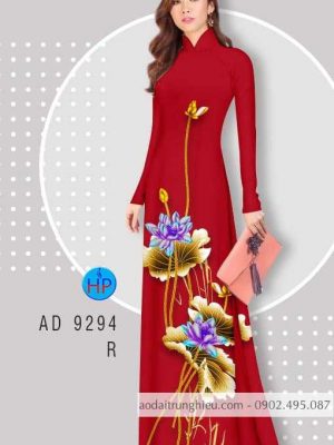 1586509425 170 Vai ao dai Hoa Sen thiet ke 2020 AD 9294