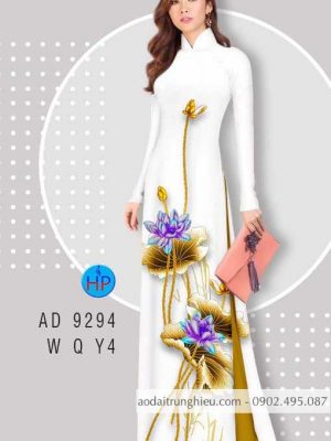 1586509425 601 Vai ao dai Hoa Sen thiet ke 2020 AD 9294