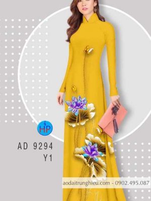 1586509426 842 Vai ao dai Hoa Sen thiet ke 2020 AD 9294