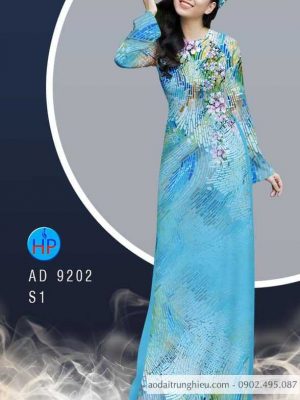 1586509597 985 Vai ao dai Hoa dao va hoa van kieu moi
