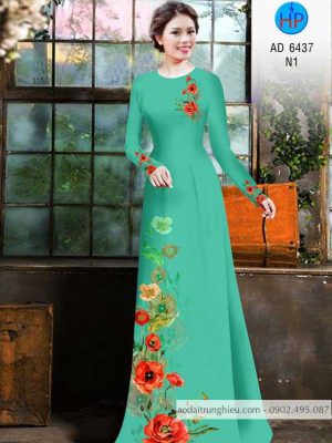 1586602994 150 Vai ao dai hoa 3D thiet ke 2020 AD 6437