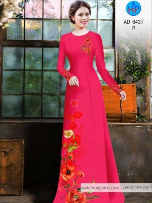 1586602995 563 Vai ao dai hoa 3D thiet ke 2020 AD 6437
