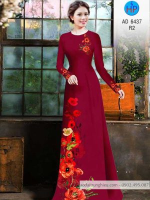 1586602996 361 Vai ao dai hoa 3D thiet ke 2020 AD 6437