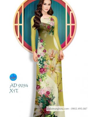 1586769161 550 Vai ao dai Hoa Cuc kieu moi AD 9034