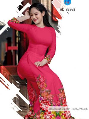1586920781 776 Vai ao dai Hoa hong thiet ke 2020 AD B3968