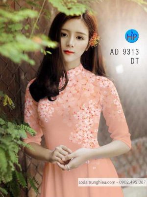 1587024450 103 Vai ao dai Hoa Dao thiet ke 2020 AD 9313