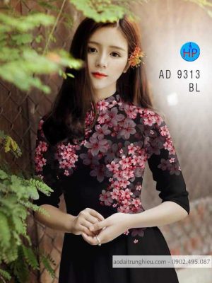 1587024452 754 Vai ao dai Hoa Dao thiet ke 2020 AD 9313