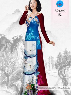 Vải áo dài Như cánh Hạc bay thiết kế 2020 AD 6690 37 1587024557 233 Vai ao dai Nhu canh Hac bay thiet ke 2020