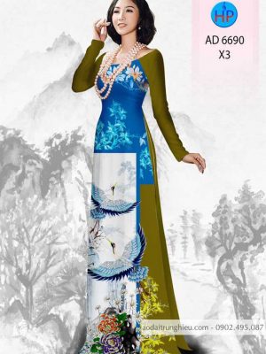 Vải áo dài Như cánh Hạc bay thiết kế 2020 AD 6690 31 1587024557 389 Vai ao dai Nhu canh Hac bay thiet ke 2020