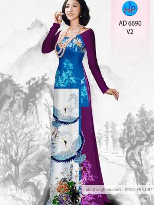 Vải áo dài Như cánh Hạc bay thiết kế 2020 AD 6690 28 1587024557 634 Vai ao dai Nhu canh Hac bay thiet ke 2020