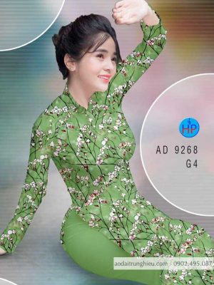 1587097055 315 Vai ao dai Hoa Dao kieu moi AD 9268