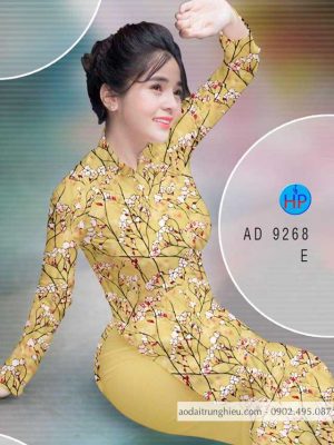 1587097055 541 Vai ao dai Hoa Dao kieu moi AD 9268