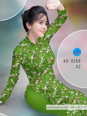 1587097055 856 Vai ao dai Hoa Dao kieu moi AD 9268