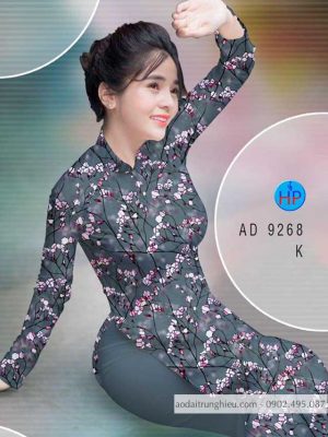 1587097056 640 Vai ao dai Hoa Dao kieu moi AD 9268