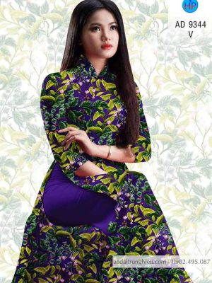 1587097382 297 Vai ao dai Hoa deu kieu moi AD 9344