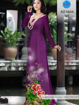 1587098007 45 Vai ao dai hoa cam tu kieu moi AD 6644
