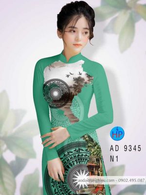 Vải áo dài bản đồ và trống đồng mới ra AD 9345 21 1587267807 137 Vai ao dai ban do va trong dong moi ra