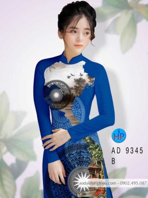 Vải áo dài bản đồ và trống đồng mới ra AD 9345 23 1587267807 897 Vai ao dai ban do va trong dong moi ra