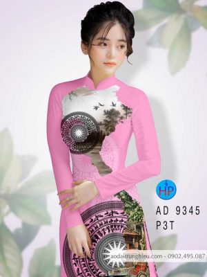 Vải áo dài bản đồ và trống đồng mới ra AD 9345 35 1587267808 552 Vai ao dai ban do va trong dong moi ra