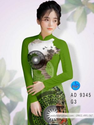 Vải áo dài bản đồ và trống đồng mới ra AD 9345 36 1587267808 724 Vai ao dai ban do va trong dong moi ra
