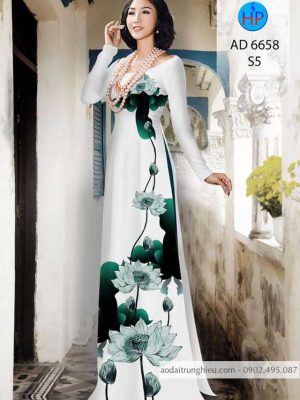 1587437350 56 Vai ao dai hoa sen thiet ke 2020 AD 6658