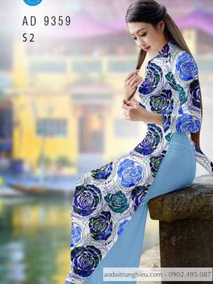 1587437484 414 Vai ao dai hoa hong deu kieu moi AD 9359