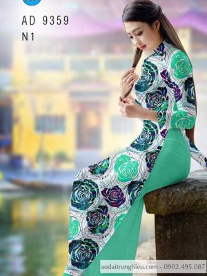 1587437484 420 Vai ao dai hoa hong deu kieu moi AD 9359