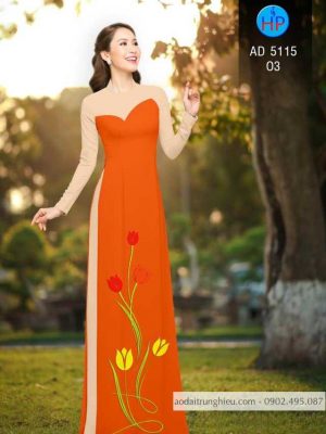 Vải áo dài hoa tulip mới ra AD 5115 35 1587437848 234 Vai ao dai hoa tulip moi ra AD 5115