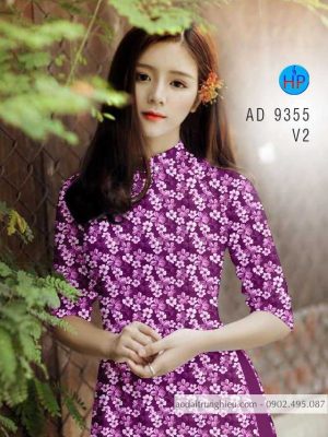 1587528617 869 Vai ao dai hoa deu kieu moi AD 9355