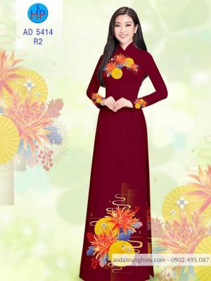 1587531534 104 Vai ao dai hoa cuc kieu moi AD 5414