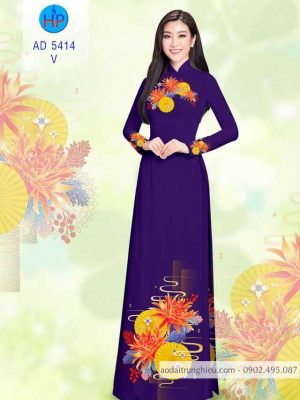 1587531534 237 Vai ao dai hoa cuc kieu moi AD 5414