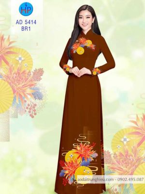 1587531535 580 Vai ao dai hoa cuc kieu moi AD 5414