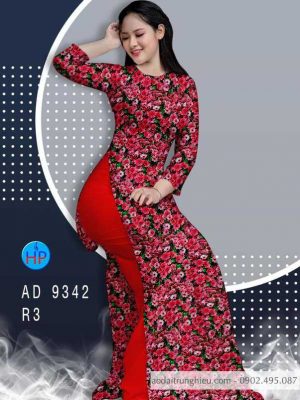 1587610512 459 Vai ao dai hoa deu kieu moi AD 9342