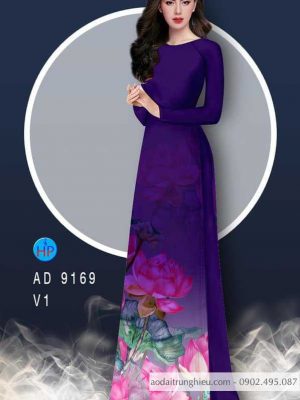 1587611231 104 Vai ao dai hoa sen kieu moi AD 9169