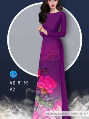 1587611231 458 Vai ao dai hoa sen kieu moi AD 9169