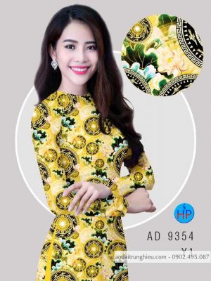 Vải áo dài hoa sen đều kiểu mới AD 9354 32 1587611737 558 Vai ao dai hoa sen deu kieu moi AD 9354
