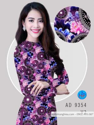 Vải áo dài hoa sen đều kiểu mới AD 9354 26 1587611737 873 Vai ao dai hoa sen deu kieu moi AD 9354
