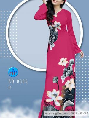 Vải áo dài hoa sen kiểu mới AD 9365 30 1587696418 444 Vai ao dai hoa sen kieu moi AD 9365