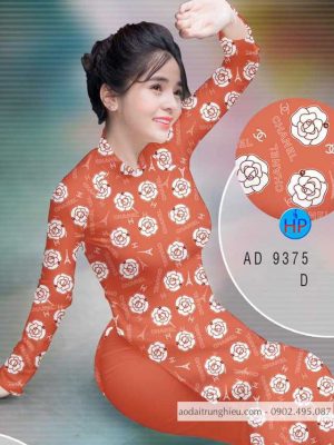 Vải áo dài hoa hồng đều kiểu mới AD 9375 21 1587696933 274 Vai ao dai hoa hong deu kieu moi AD 9375