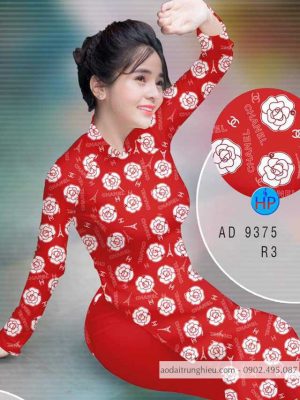 Vải áo dài hoa hồng đều kiểu mới AD 9375 37 1587696935 352 Vai ao dai hoa hong deu kieu moi AD 9375