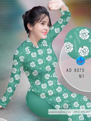 Vải áo dài hoa hồng đều kiểu mới AD 9375 36 1587696935 429 Vai ao dai hoa hong deu kieu moi AD 9375