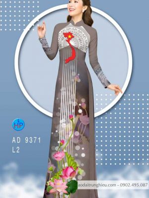 Vải áo dài bản đồ và hoa sen mới ra AD 9371 33 1587697453 31 Vai ao dai ban do va hoa sen moi ra