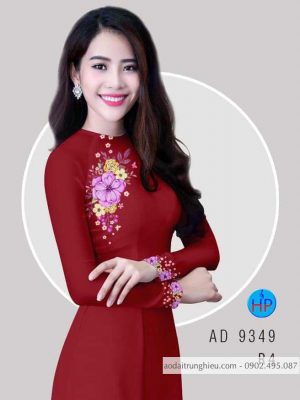 1587698179 2 Vai ao dai hoa 3D tren nguc kieu moi AD