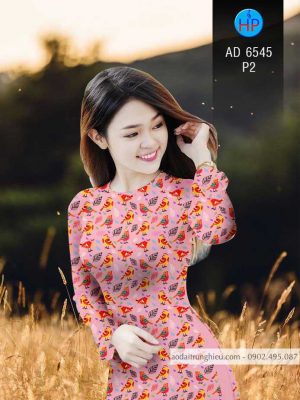 1587698411 728 Vai ao dai hinh chim deu thiet ke 2020 AD