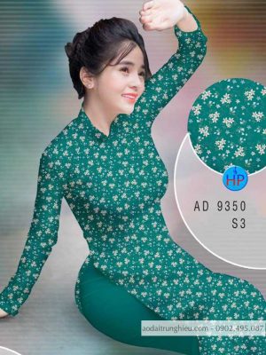 Vải áo dài hoa nhí thiết kế 2020 AD 9350 31 1587782859 90 Vai ao dai hoa nhi thiet ke 2020 AD 9350