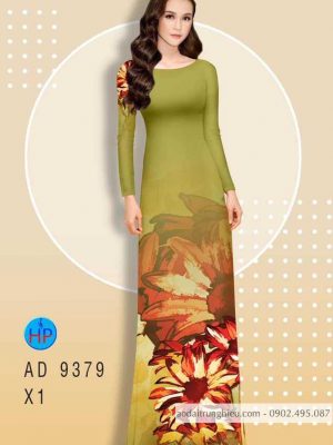 Vải áo dài hoa cúc 3D mới ra AD 9379 26 1587783911 350 Vai ao dai hoa cuc 3D moi ra AD 9379