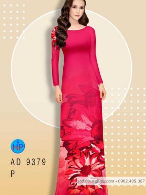Vải áo dài hoa cúc 3D mới ra AD 9379 32 1587783911 887 Vai ao dai hoa cuc 3D moi ra AD 9379