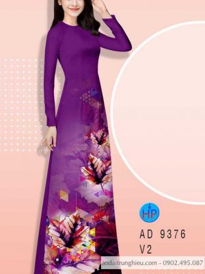 Vải áo dài hình lá mới ra AD 9376 21 1587865648 659 Vai ao dai hinh la moi ra AD 9376